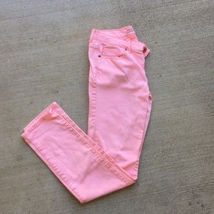 Bright pink, Aeropostale skinny jeans